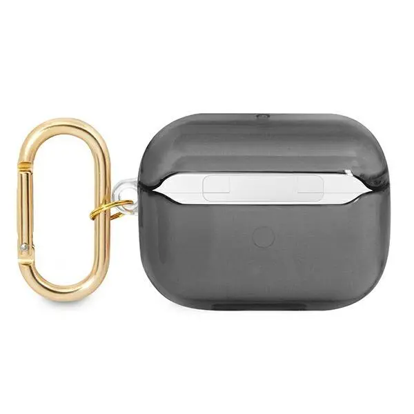 Etui na słuchawki Guess Strap Collection do AirPods Pro Czarny