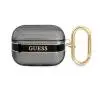 Etui na słuchawki Guess Strap Collection do AirPods Pro Czarny