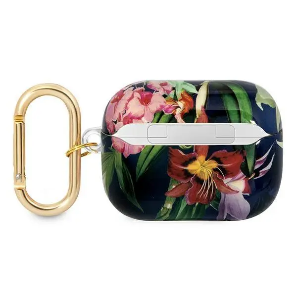 Etui na słuchawki Guess Flower Strap Collection do AirPods Pro Wielokolorowy