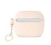 Etui na słuchawki Guess Silicone Charm Heart Collection do AirPods 3 Różowy