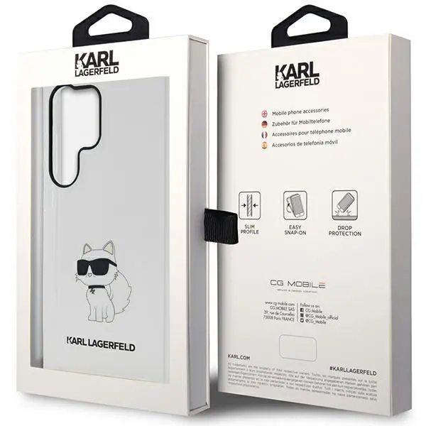 Etui Karl Lagerfeld Ikonik Choupette KLHCS23LHNCHTCT do Samsung Galaxy S23 Ultra