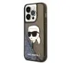 Etui Karl Lagerfeld Glitter Karl Head KLHCP14LLNKHCK do iPhone 14 Pro