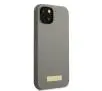 Etui Guess Silicone Logo Plate MagSafe GUHMP13SSPLG do iPhone 13 mini