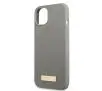 Etui Guess Silicone Logo Plate MagSafe GUHMP13SSPLG do iPhone 13 mini