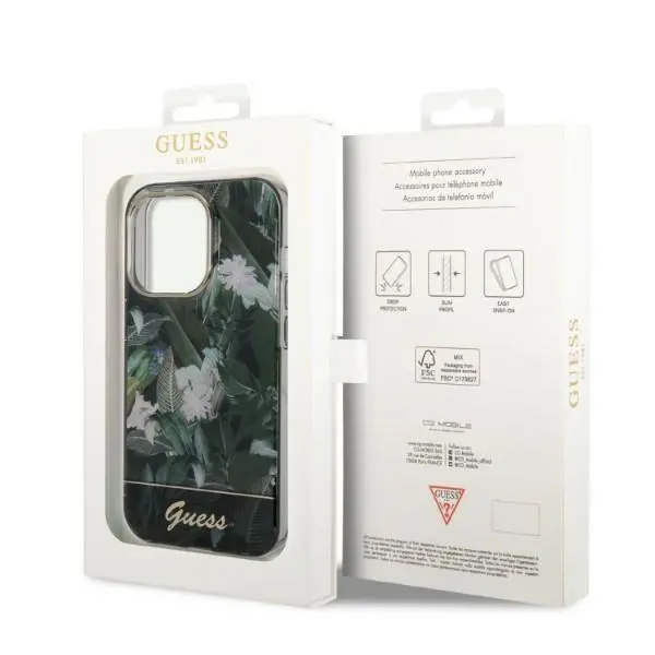 Etui Guess Jungle Collection GUHCP14XHGJGHA do iPhone 14 Pro Max