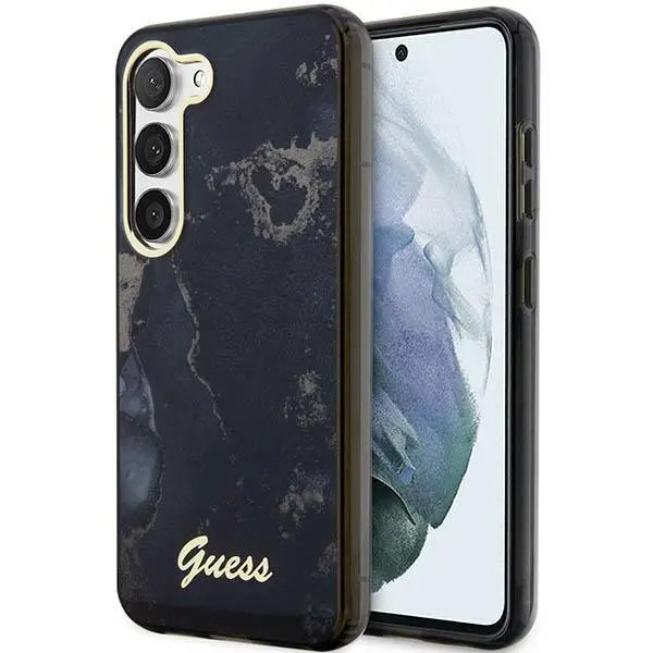 Etui Guess Golden Marble Collection GUHCS23MHTMRSK do Samsung Galaxy S23+