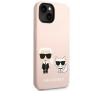 Etui Karl Lagerfeld Silicone Karl & Choupette Magsafe KLHMP14MSSKCI do iPhone 14 Plus
