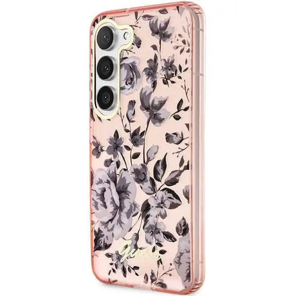 Etui Guess Flower Collection GUHCS23MHCFWSP do Samsung Galaxy S23+