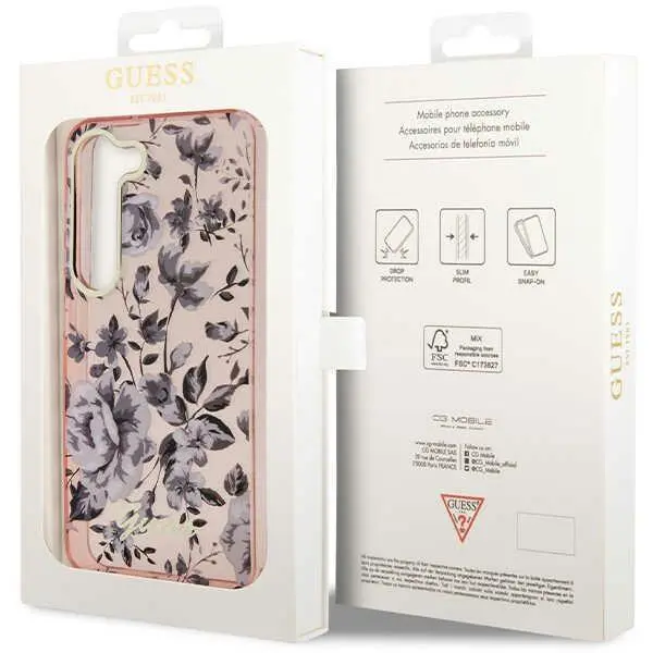 Etui Guess Flower Collection GUHCS23MHCFWSP do Samsung Galaxy S23+