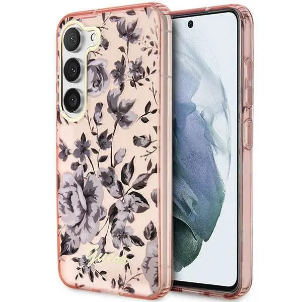 Etui Guess Flower Collection GUHCS23MHCFWSP do Samsung Galaxy S23+