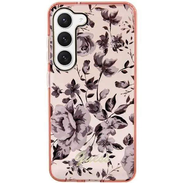 Etui Guess Flower Collection GUHCS23MHCFWSP do Samsung Galaxy S23+