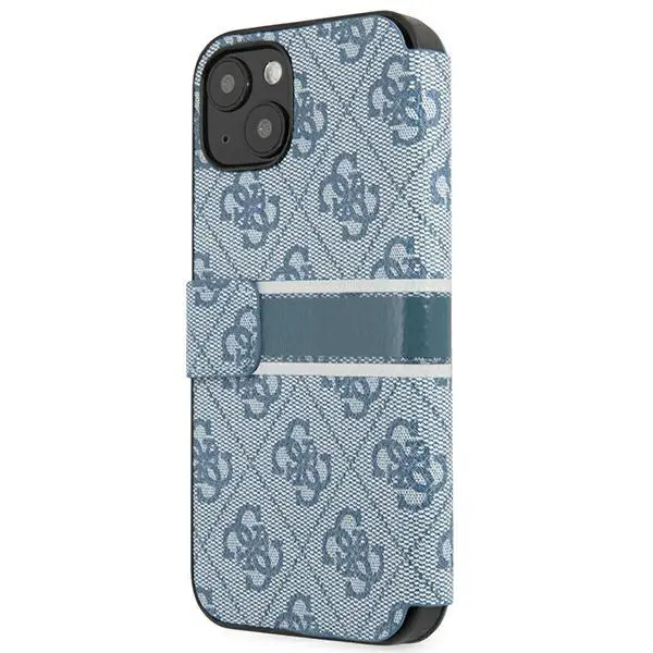 Etui Guess 4G Stripe GUBKP13S4GDBL do iPhone 13 mini