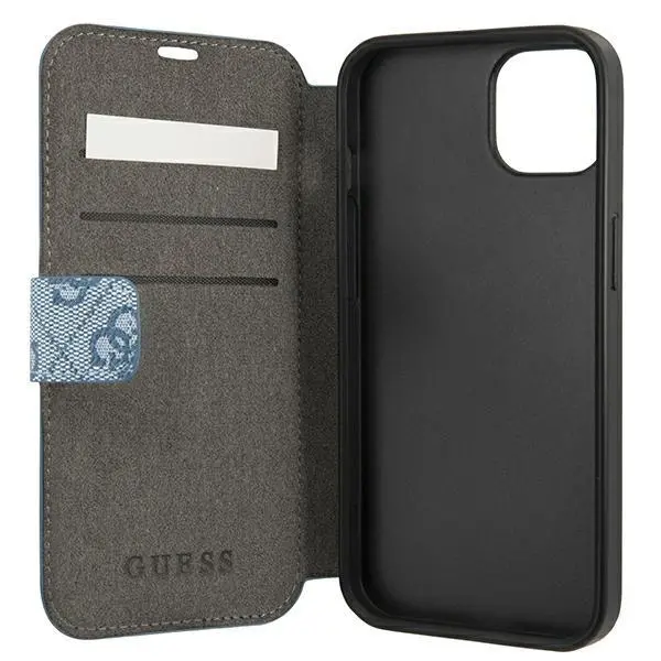 Etui Guess 4G Stripe GUBKP13S4GDBL do iPhone 13 mini