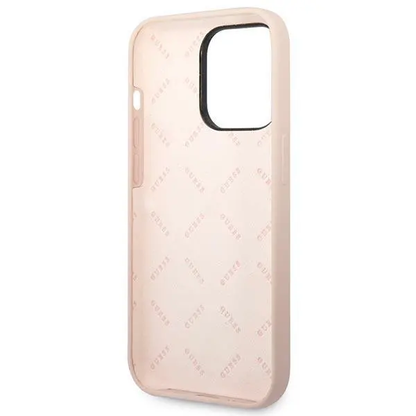 Etui Guess Silicone Triangle GUHCP14XSLTGP do iPhone 14 Pro Max