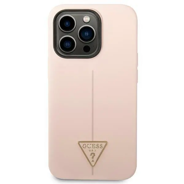 Etui Guess Silicone Triangle GUHCP14XSLTGP do iPhone 14 Pro Max