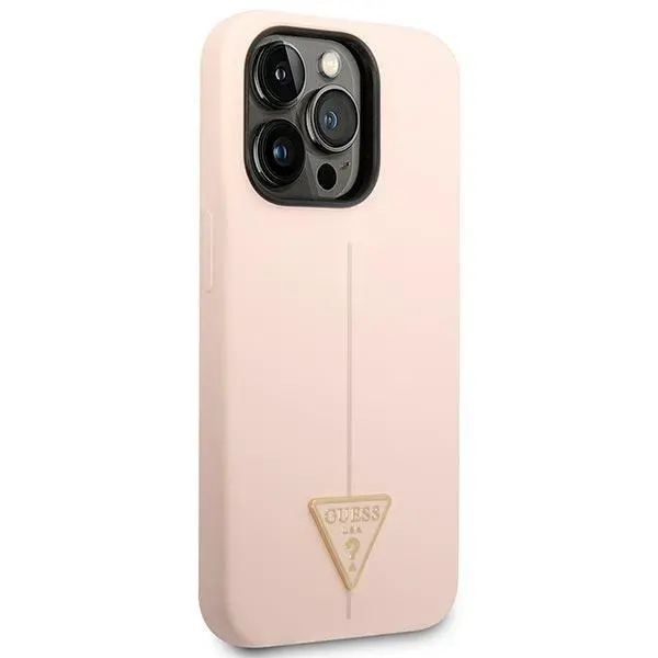 Etui Guess Silicone Triangle GUHCP14XSLTGP do iPhone 14 Pro Max