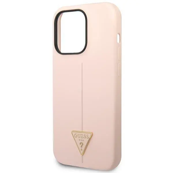 Etui Guess Silicone Triangle GUHCP14XSLTGP do iPhone 14 Pro Max