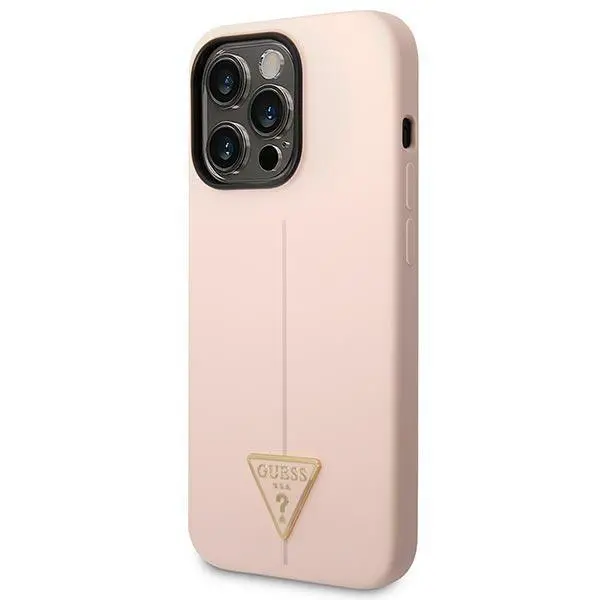 Etui Guess Silicone Triangle GUHCP14XSLTGP do iPhone 14 Pro Max