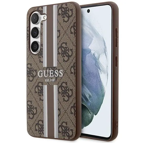 Etui Guess 4G Printed Stripe GUHCS23SP4RPSW do Samsung Galaxy S23