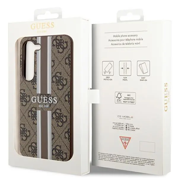 Etui Guess 4G Printed Stripe GUHCS23SP4RPSW do Samsung Galaxy S23