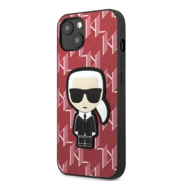 Etui Karl Lagerfeld Monogram Ikonik Patch KLHCP13MPMNIKPI do iPhone 13