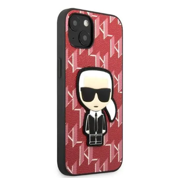 Etui Karl Lagerfeld Monogram Ikonik Patch KLHCP13MPMNIKPI do iPhone 13
