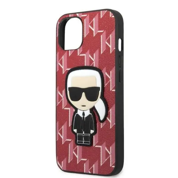 Etui Karl Lagerfeld Monogram Ikonik Patch KLHCP13MPMNIKPI do iPhone 13