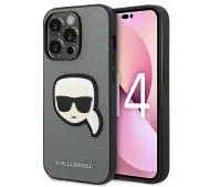 Karl Lagerfeld Saffiano Karl`s Head Patch KLHCP14LSAPKHG do iPhone 14 Pro