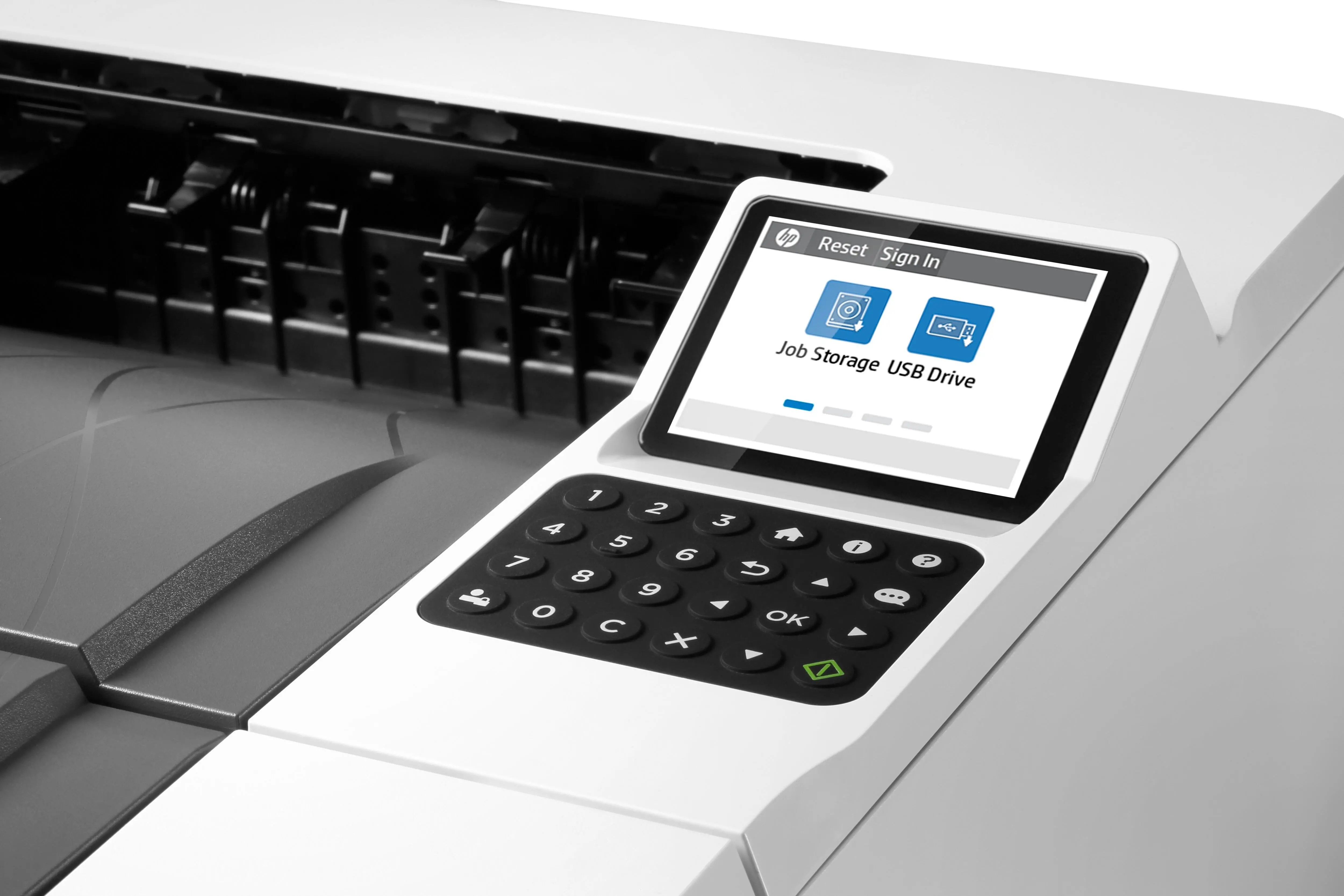 Drukarka HP LaserJet Enterprise M406dn WiFi Biały