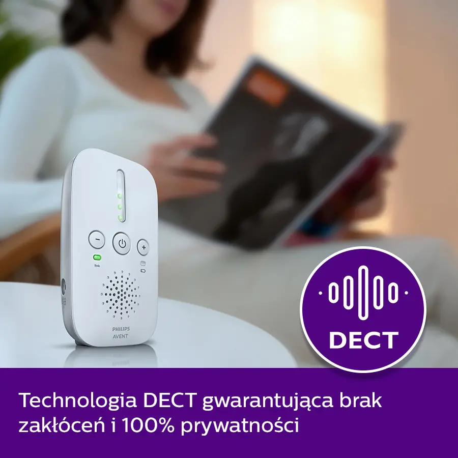 Niania elektroniczna Philips SCD502/26