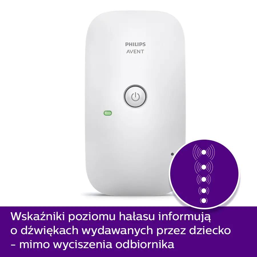 Niania elektroniczna Philips SCD502/26
