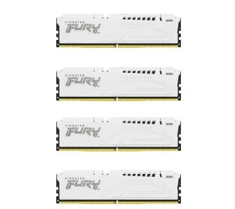 Pamięć RAM Kingston FURY Beast DDR5 64GB (4 x 16GB) 5200 CL40 Biały