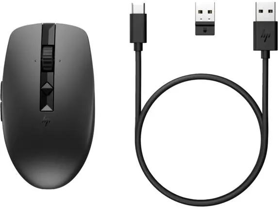 Myszka HP 710 Czarno-szary