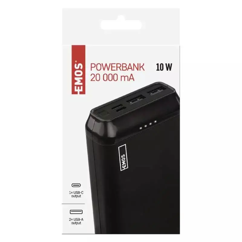 Powerbank Emos Alpha2 20 20000mAh Czarny