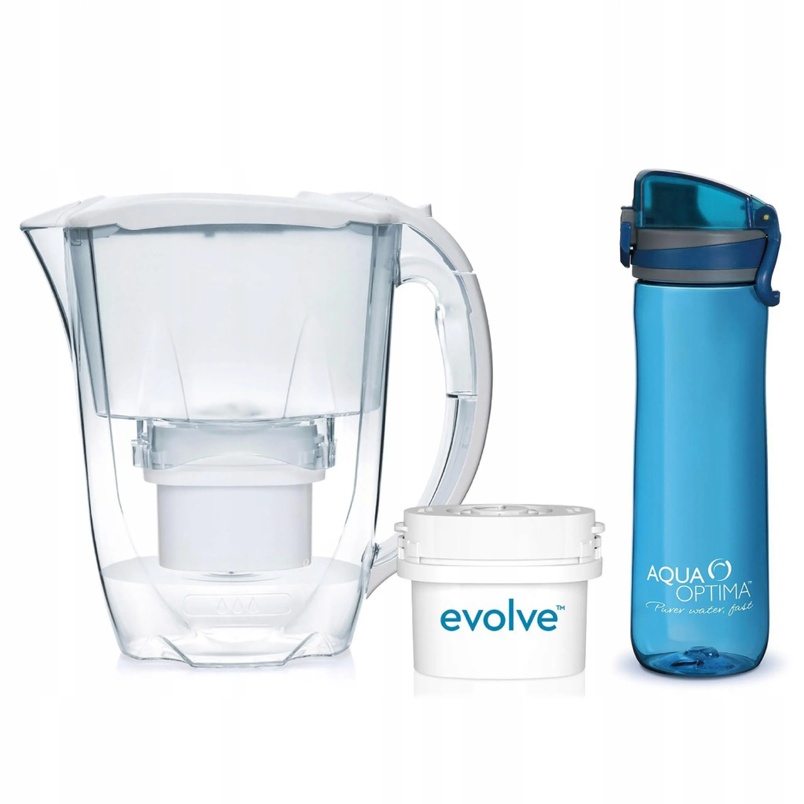 Dzbanek filtrujący Aqua Optima Oria + bidon 2,8l 1 wkład