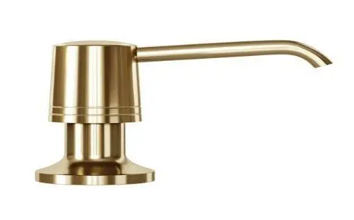 Dozownik do mydła Globalo Intio Jasny złoty matowy