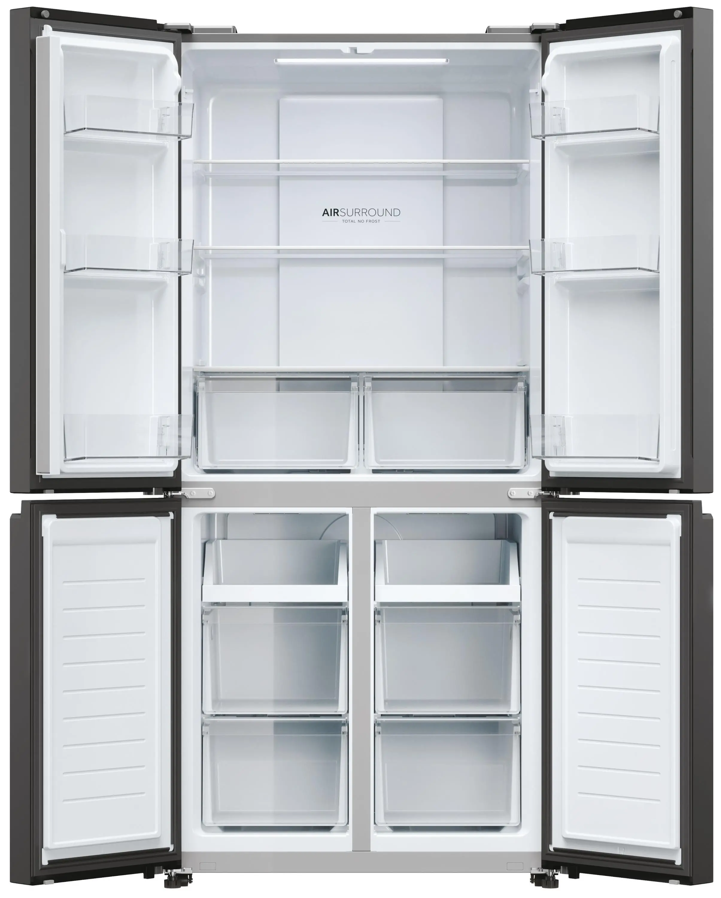 Lodówka Haier Seria 5 HCR3818ENPT Pełny No Frost 181,5cm Komora świeżości Czarny