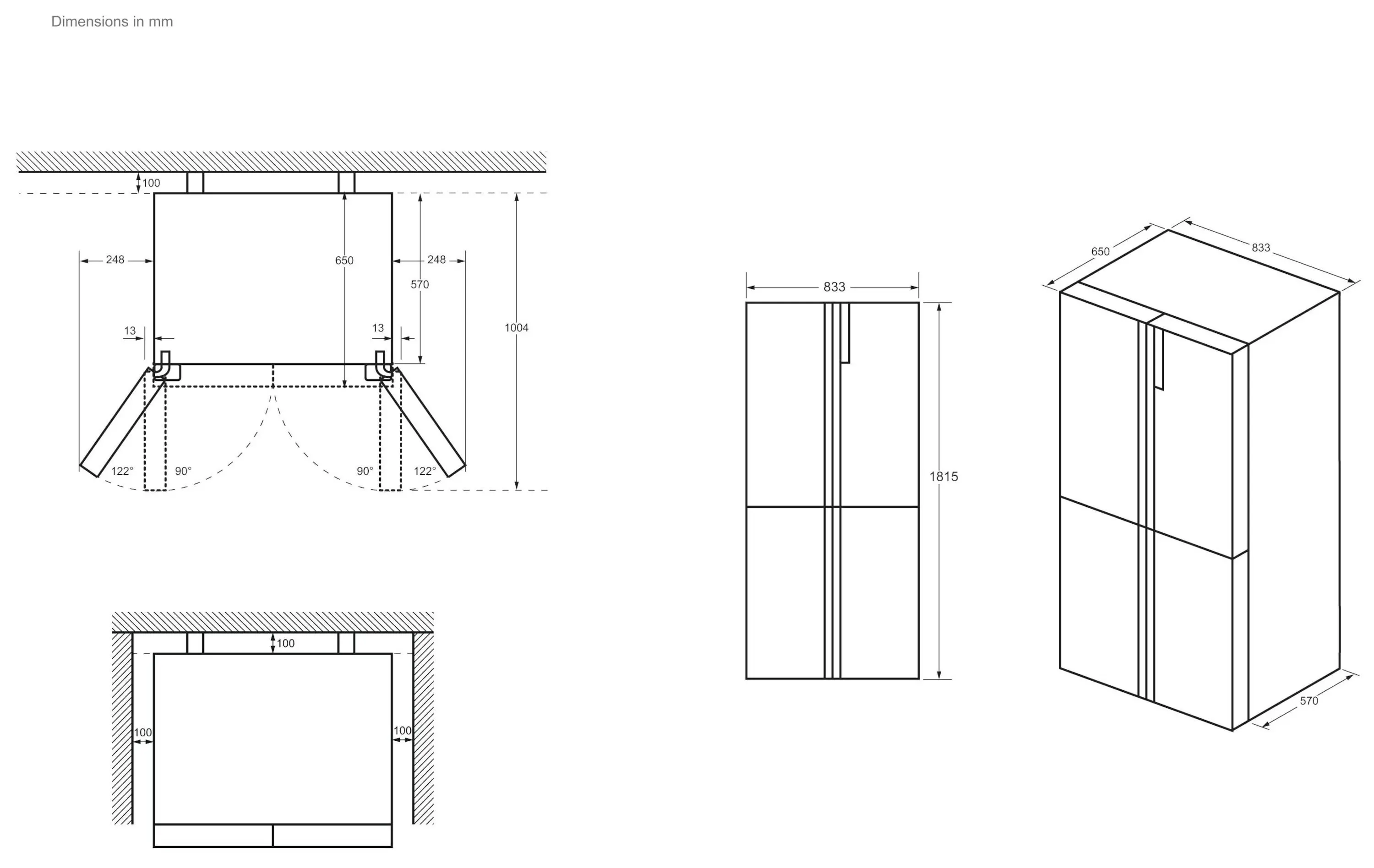 Lodówka Haier Seria 5 HCR3818ENPT Pełny No Frost 181,5cm Komora świeżości Czarny