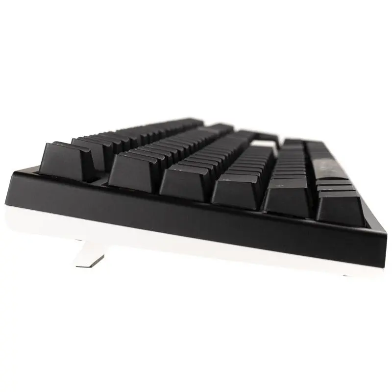 Klawiatura mechaniczna Ducky One 2 Backlit PBT RGB Cherry MX Speed Silver Czarny