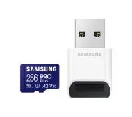 Samsung PRO Plus microSDXC 256GB U3 A2 V30 + czytnik