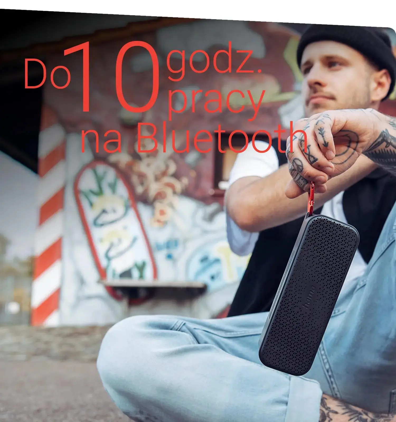 Głośnik Bluetooth Hama PowerBrick 2.0- 8W Czarny