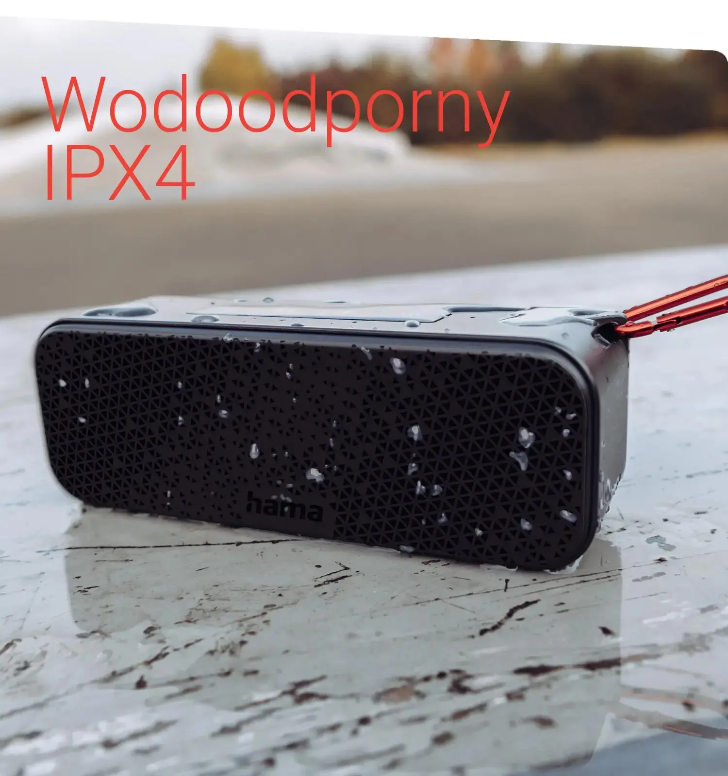 Głośnik Bluetooth Hama PowerBrick 2.0- 8W Czarny