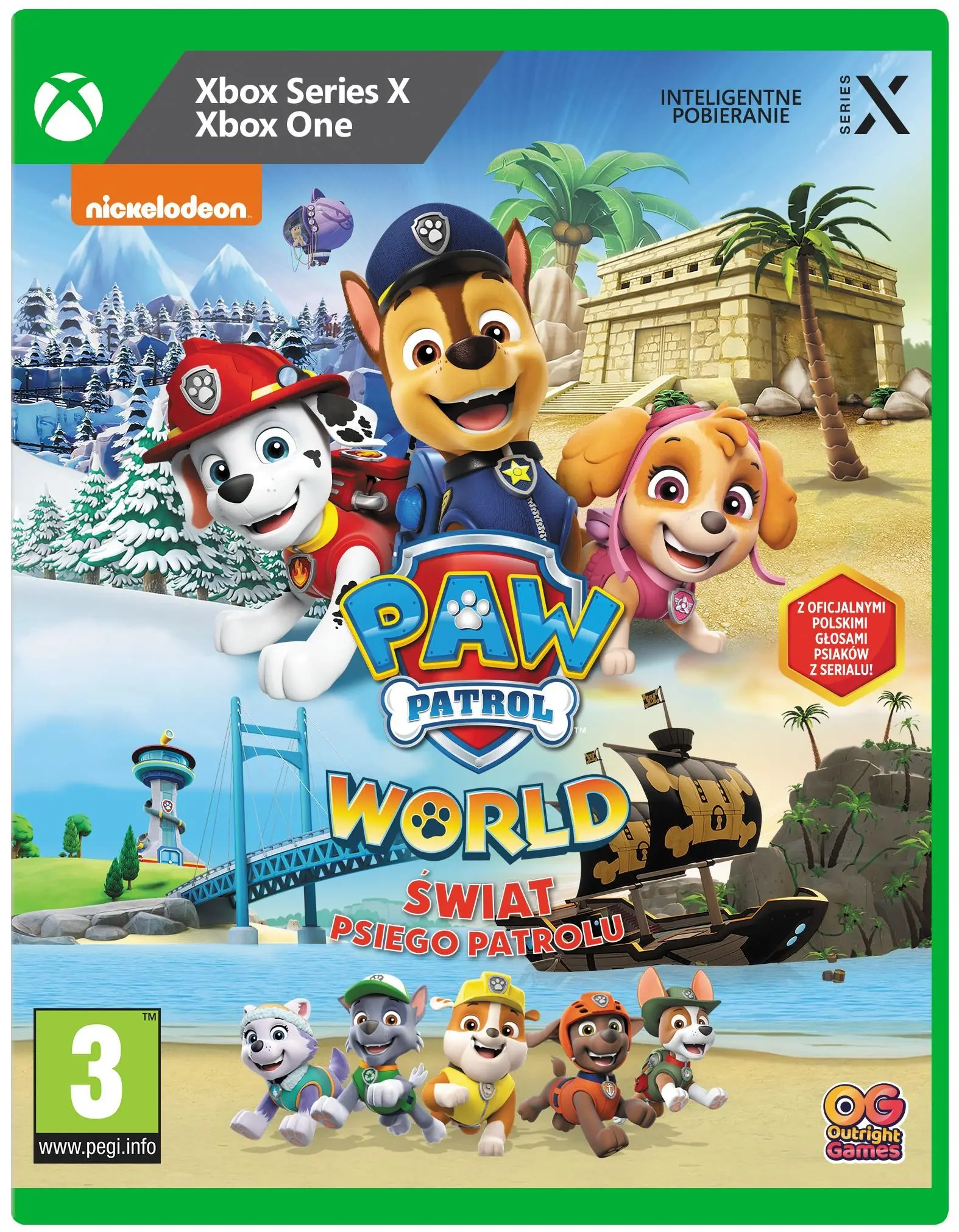 PAW Patrol World Świat Psiego Patrolu Gra na Xbox Series X / Xbox One