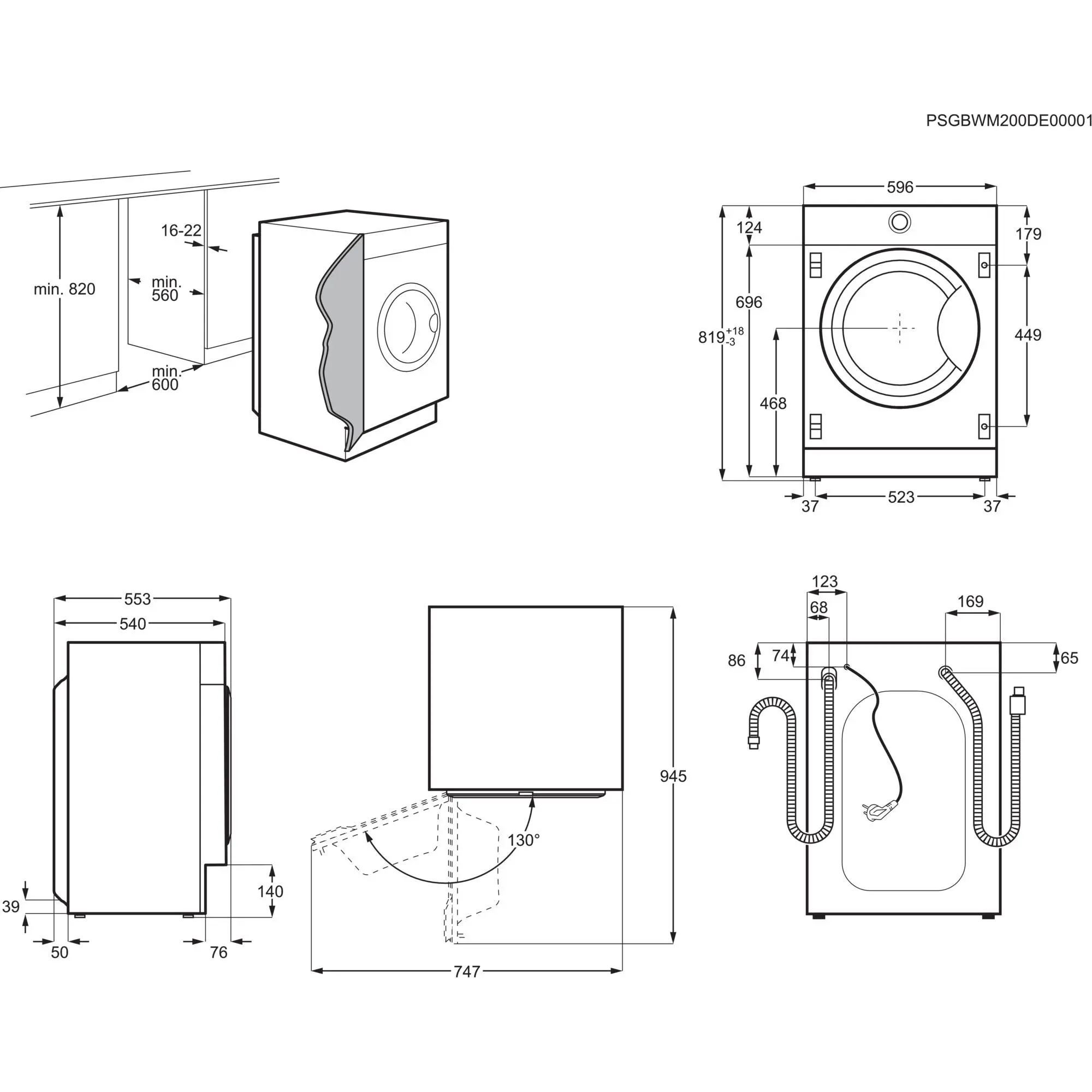 Pralka Electrolux 800 UltraCare EW8F348SCI 8kg 1400obr/min Zdalne sterowanie