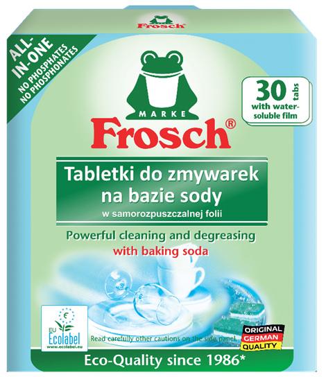 Tabletki do zmywarki Frosch tabletki na bazie sody (30 szt.)