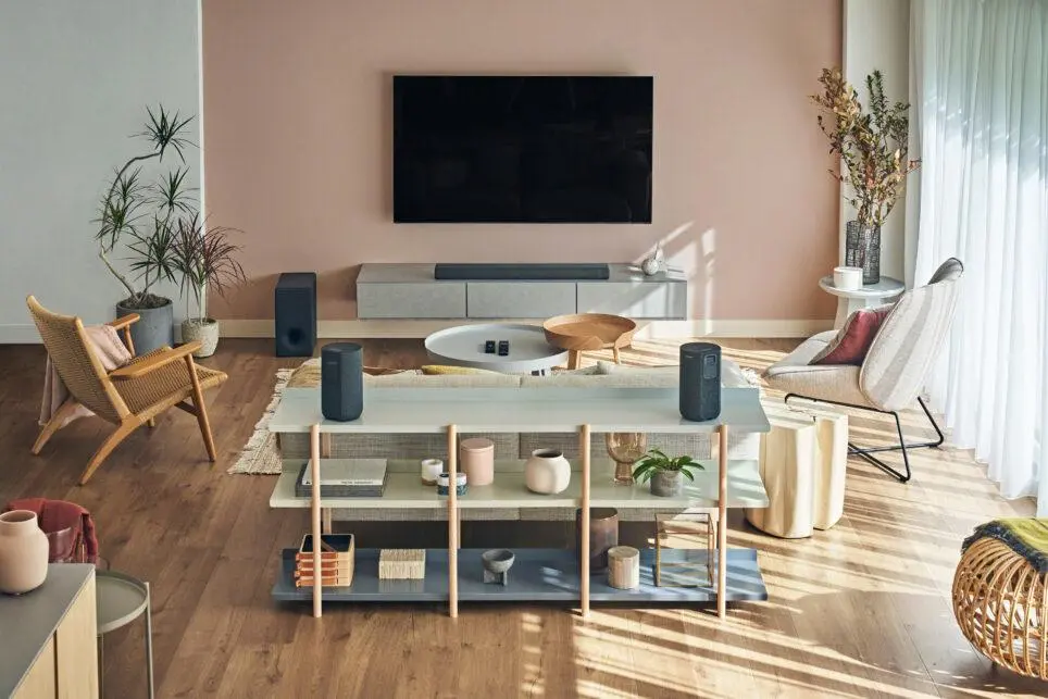 Soundbar Sony HT-A3000 3.1 Wi-Fi Bluetooth AirPlay Chromecast Dolby Atmos DTS X + subwoofer SA-SW3 + głośniki SA-RS3S