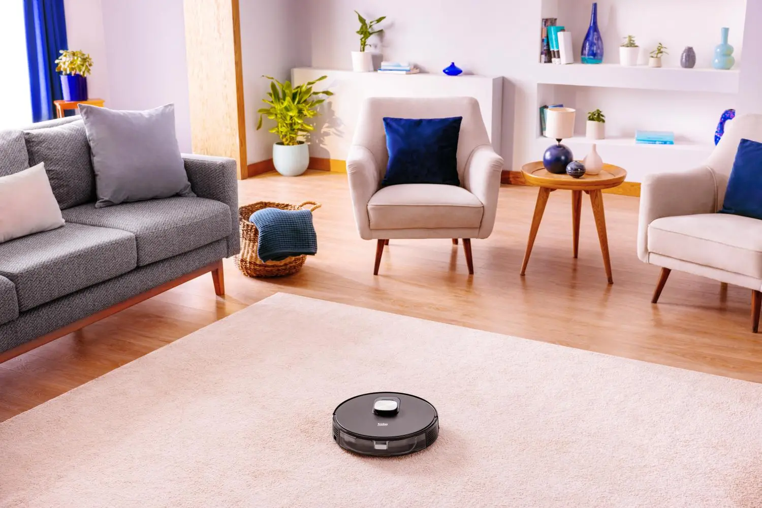Robot sprzątający Beko RoboSmartPro VRR84314VB Funkcja mopowania Tworzenie mapy pomieszczenia 65dB