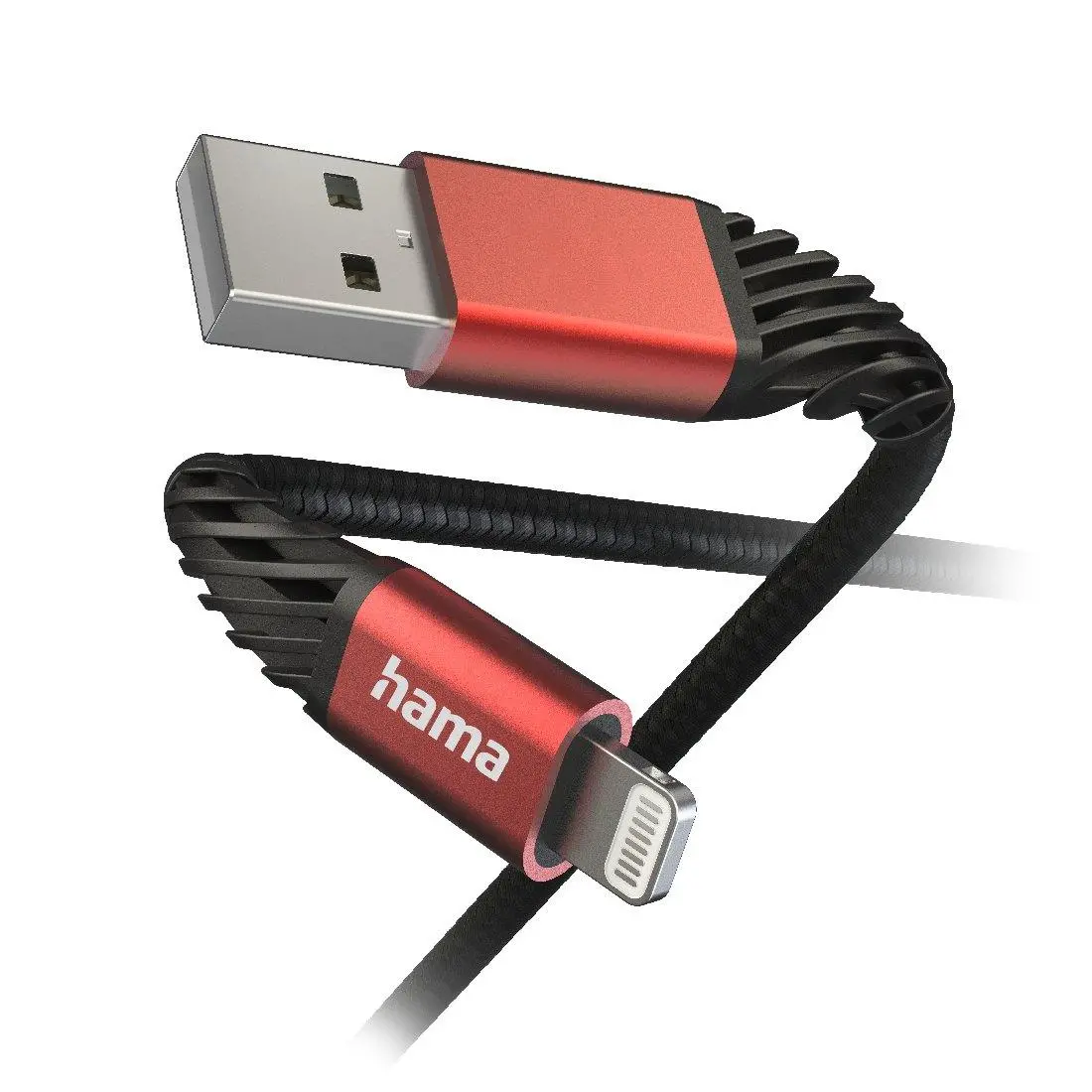 Kabel Hama 201538 Extreme Lightning 1,5m Czarny