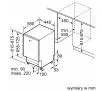 Zmywarka Siemens iQ300 SR63EX24ME 44,8cm