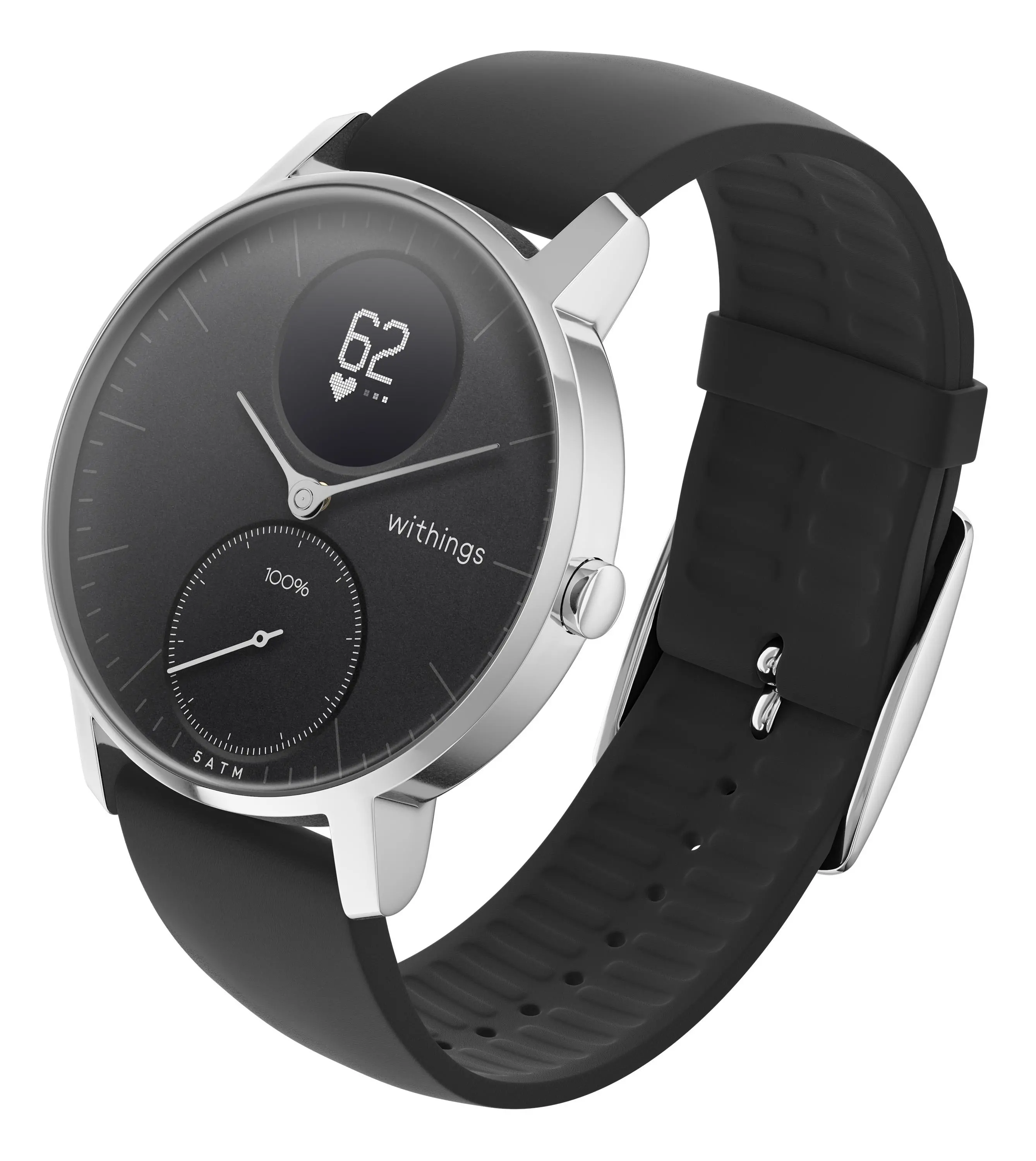 Smartwatch Withings Withings Steel HR 36mm Czarny
